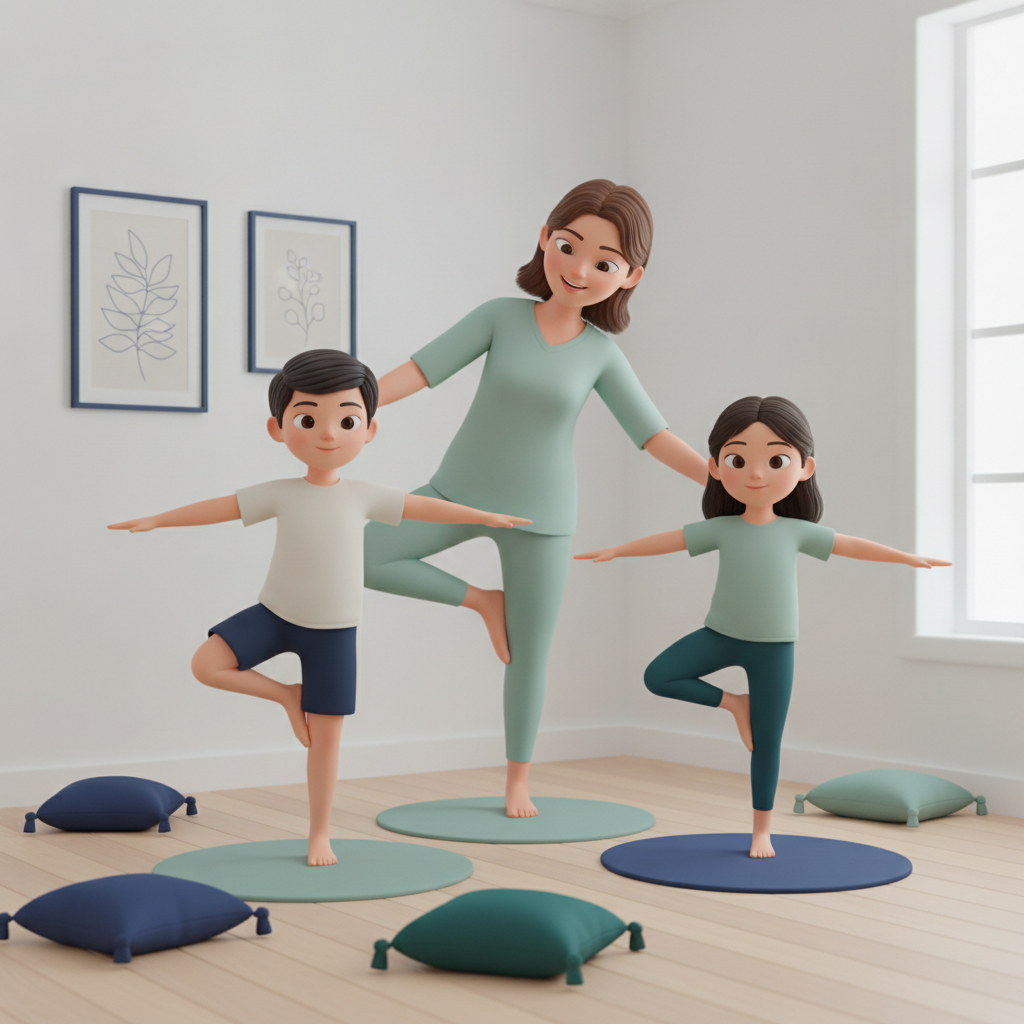 Yoga activity at Advaya